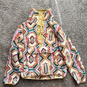 Billabong Multicolor Geometric Sweatshirt
